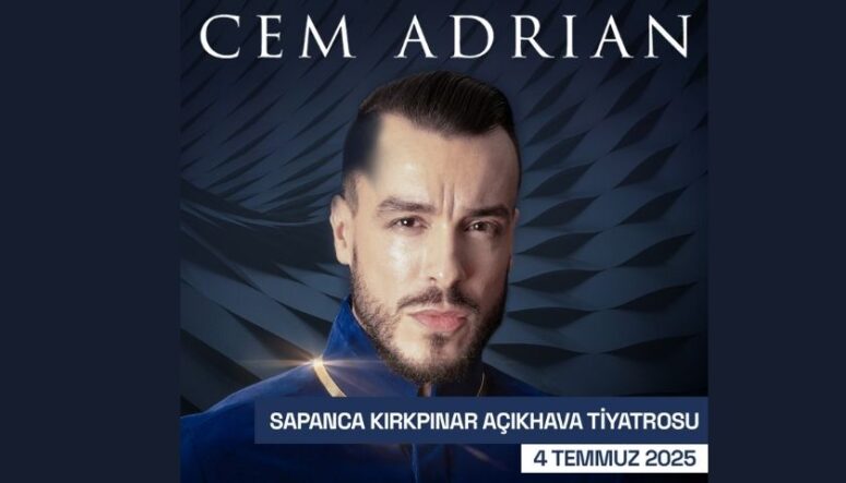 Cem Adrian 4 Temmuz’da Sapanca’da Sahne Alıyor