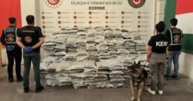 Kapıkule, Esendere ve Mersin Limanı’nda 1,3 ton uyuşturucu yakalandı
