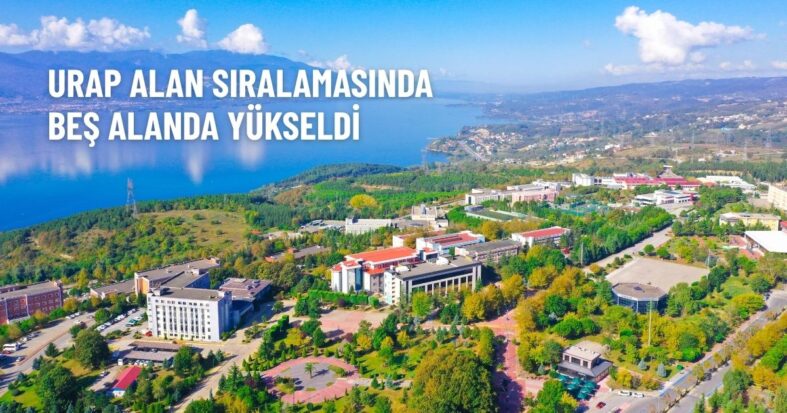 SAÜ, URAP Alan Sıralamasında Beş Alanda Yükseldi